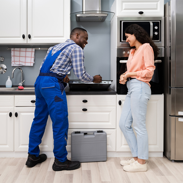 can you provide an estimate for cooktop repair before beginning any work in Turnerville